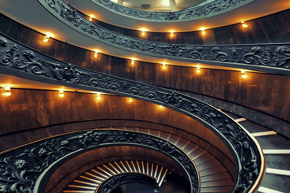 inside the vatican museums, rome