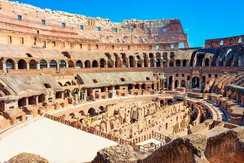 arena floor of the colosseum