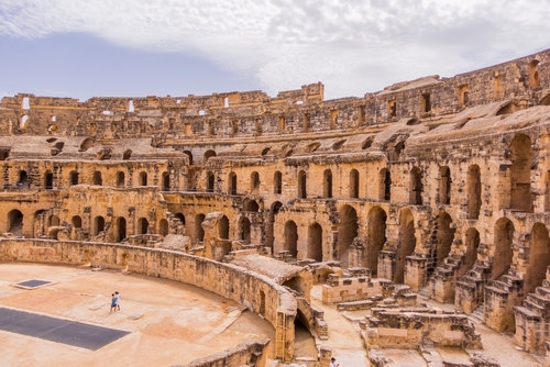 arena floor of the colosseum