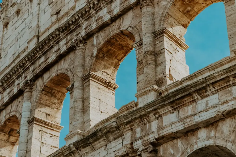 colosseum arches view